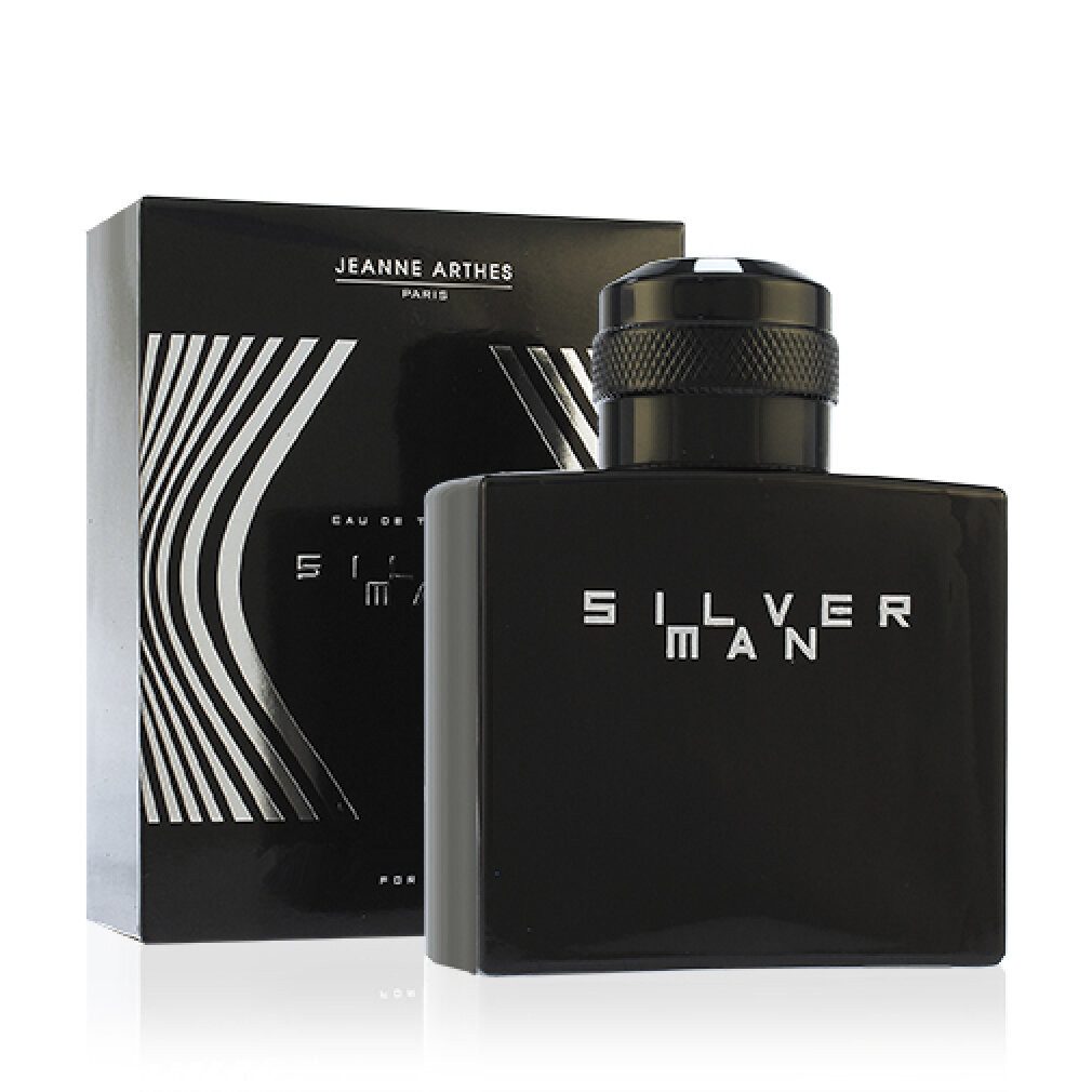 Jeanne Arthes Eau de Toilette Silver Man Eau de Toilette 100ml Spray