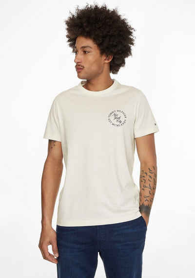 Tommy Hilfiger T-Shirt »CIRCLE MIXED TYPE TEE«