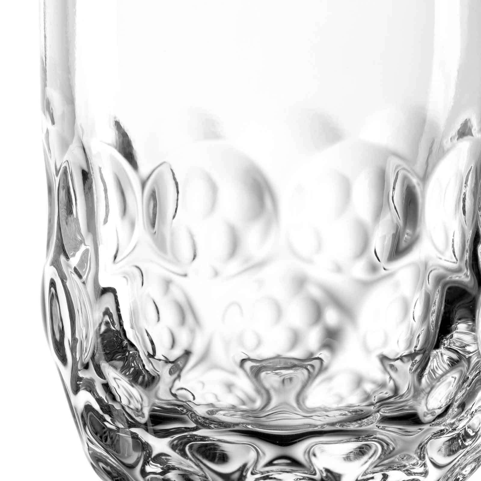 LEONARDO Espressoglas Gocce Espressogläser (1) 60 ml 2er Set, 2-tlg., Glas