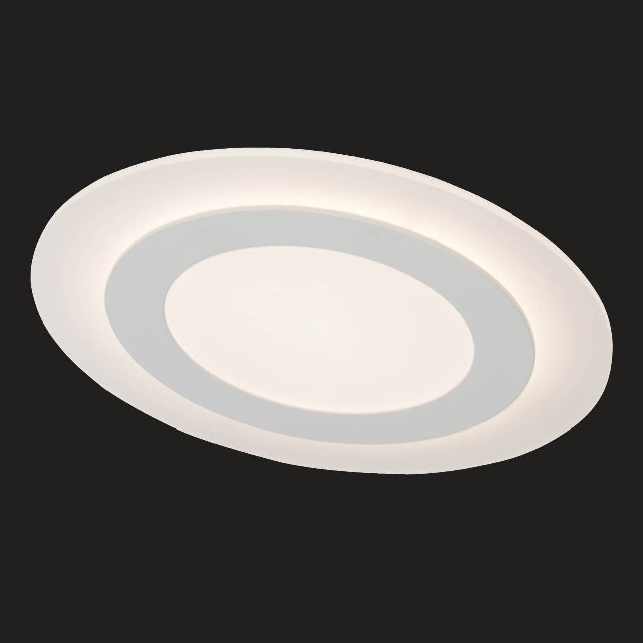 Ø weiß dimmbar, LED lm, LED Aluminium/Acryl, wechselbar, 35 AEG Karia, Deckenleuchte warmweiß, Warmweiß, 2800 cm,