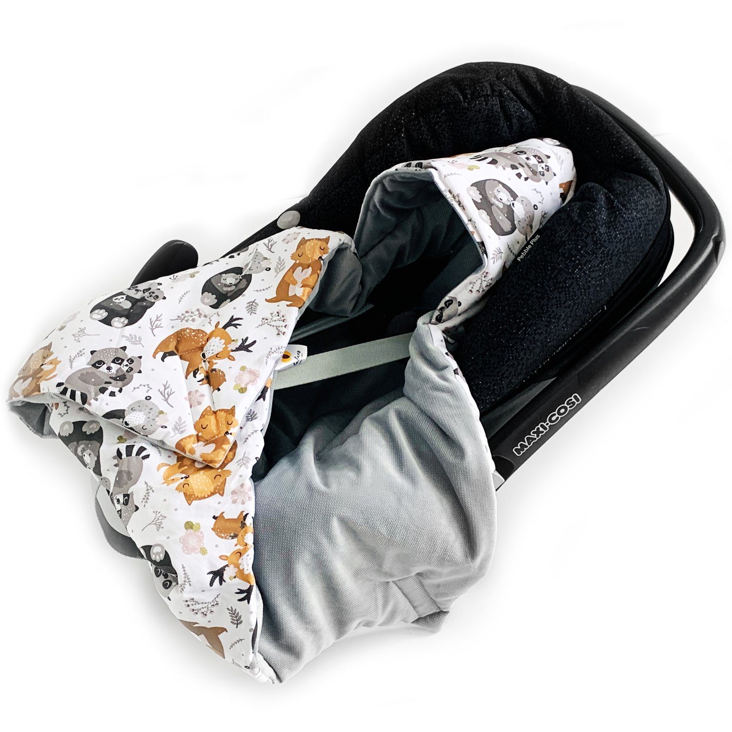 Einschlagdecke Ganzjährige Einschlagdecke Babyschale Autositz universal,0-6 günstig online kaufen