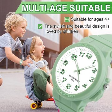 Juboos Kinder Analog Quartz Watch, Mit den besten und erstaunlichsten Funktionen, attraktivem Design