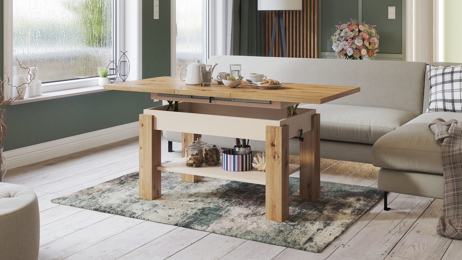 designimpex Couchtisch Design Couchtisch Tisch Astoria günstig online kaufen