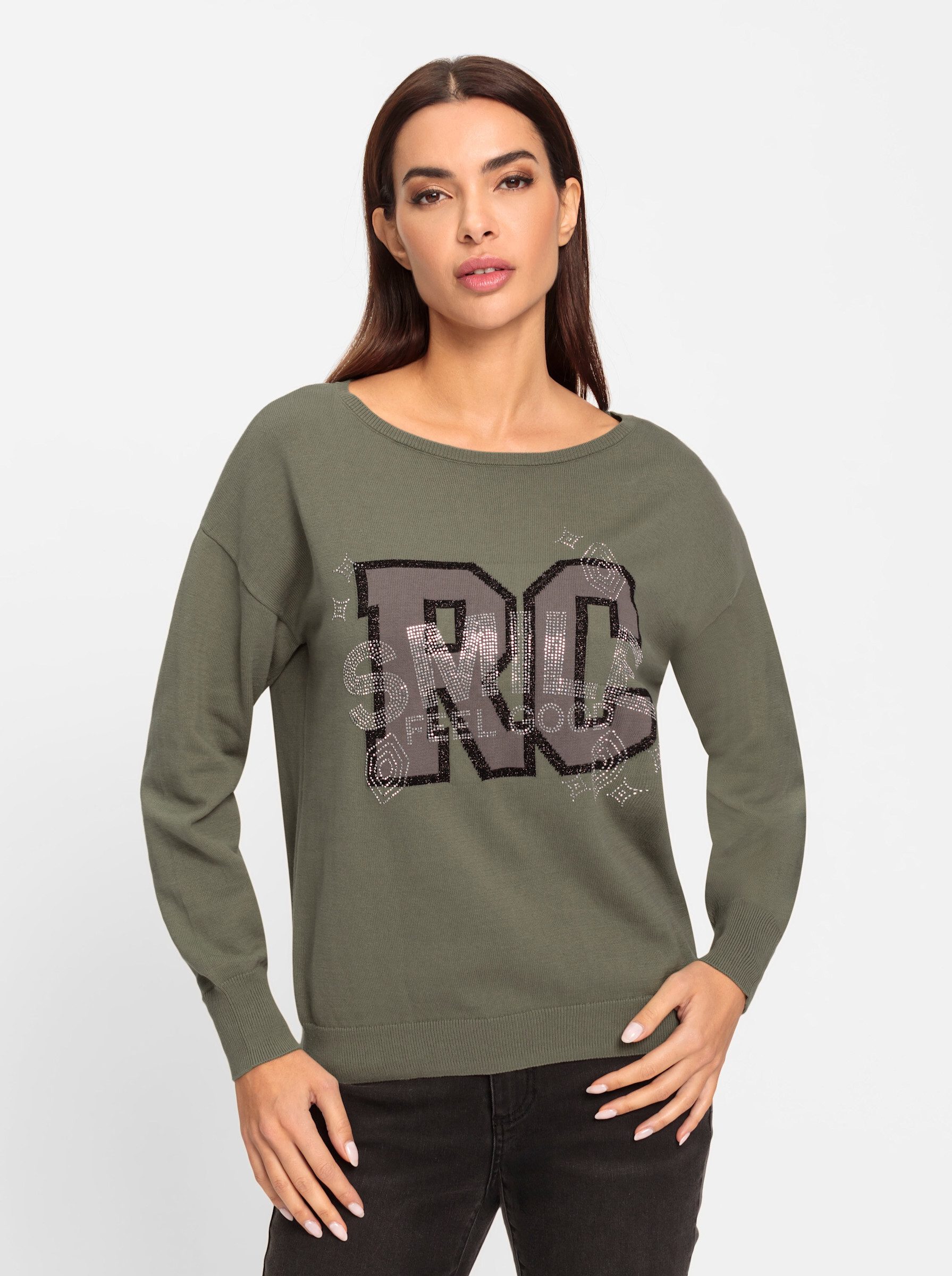 heine Strickpullover Rundhalspullover . günstig online kaufen