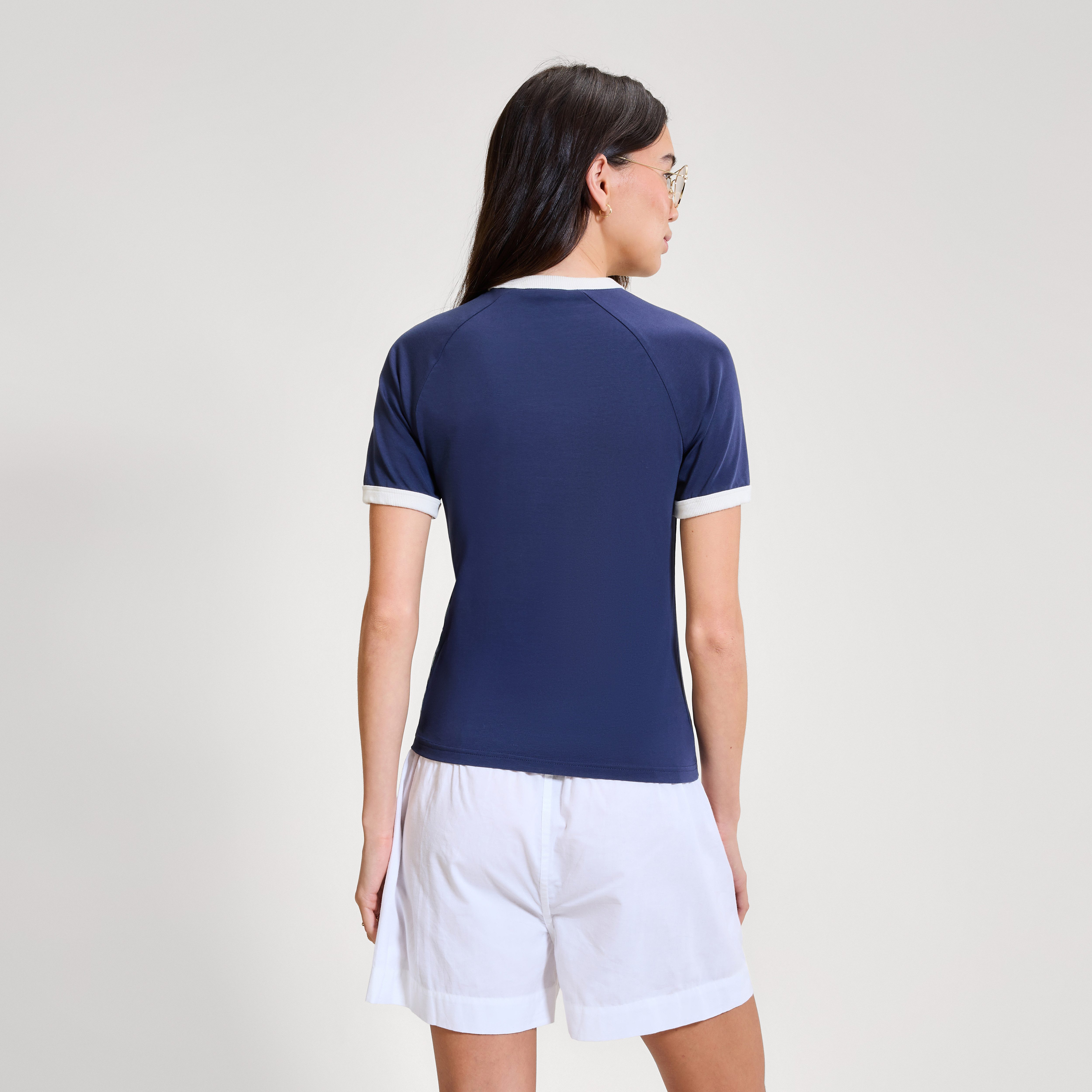 Ellesse T-Shirt ALBENGA TEE Kurzarm, mit Rundhalsausschnitt, aus Baumwolle und Elasthan