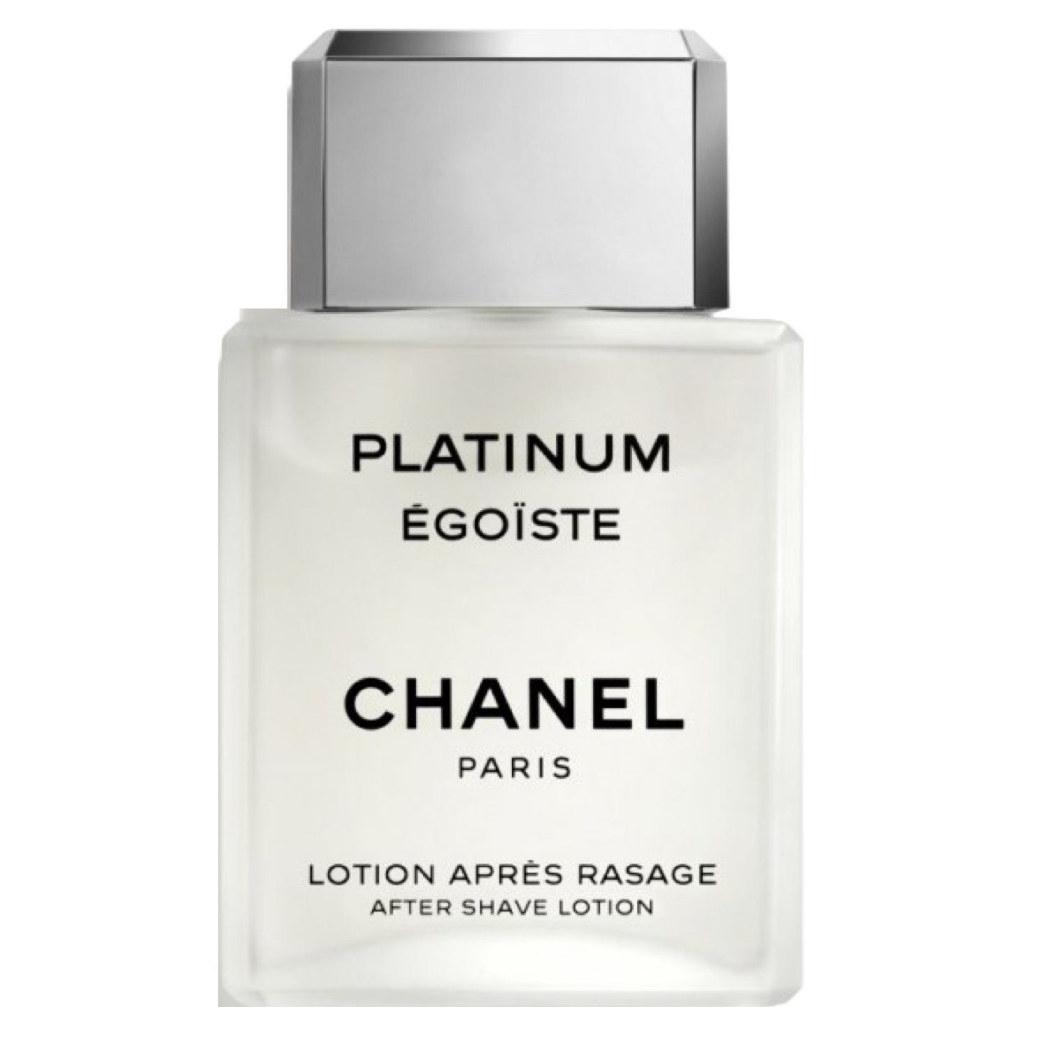 CHANEL After Shave Lotion Chanel Platinum Egoiste After Shave Lotion 100 ml Packung