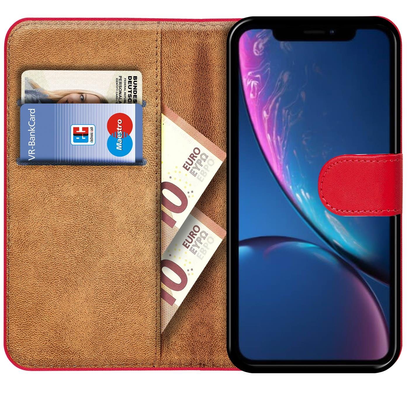 CoolGadget Handyhülle Book Case Handy Tasche für Apple iPhone XR 6,1 Zoll, Hülle Klapphülle Flip Cover für iPhone XR Schutzhülle stoßfest – Bild 2 von 5