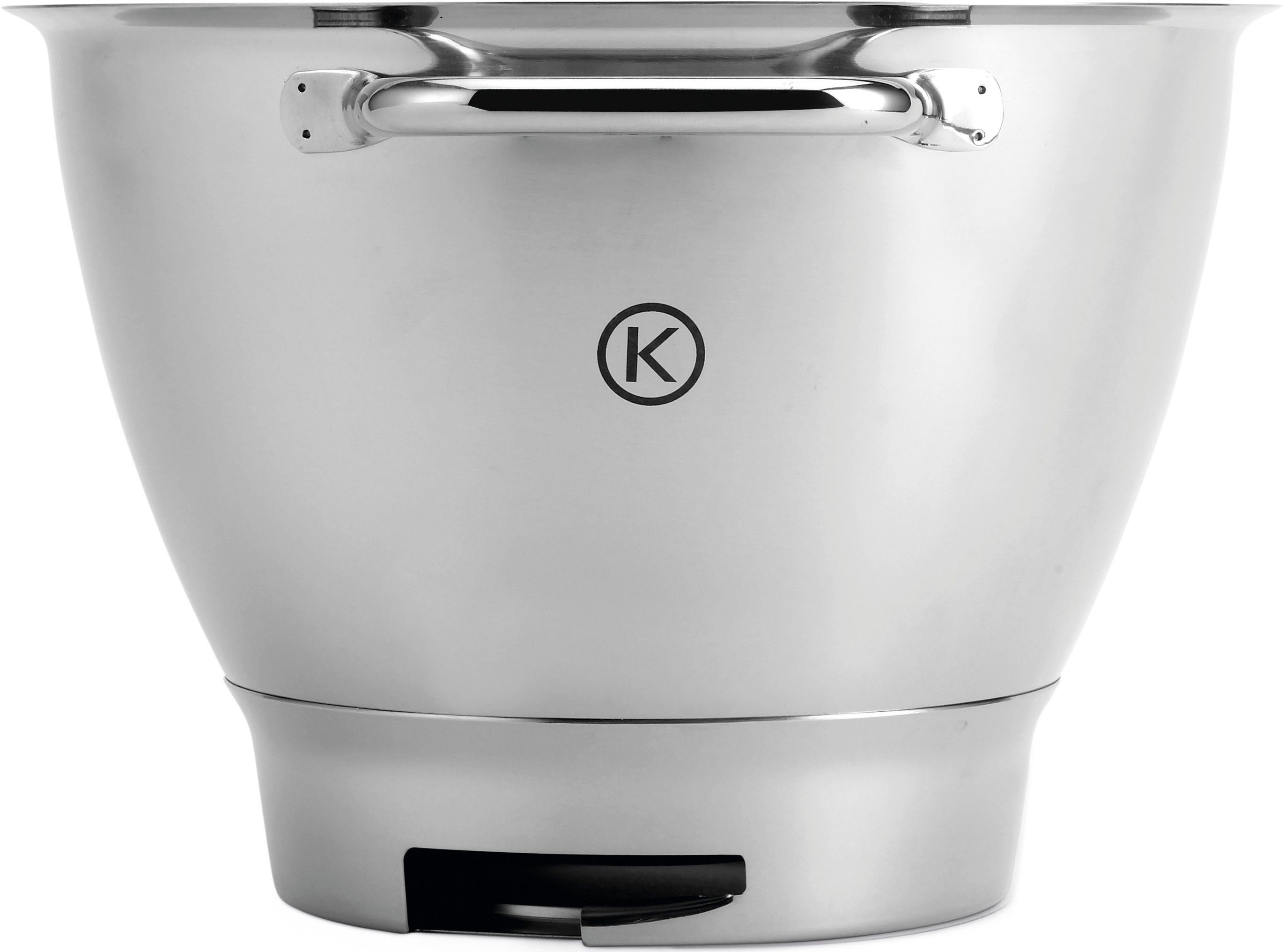 KENWOOD Küchenmaschinenschüssel Chef Titanium Edelstahl-Rührschüssel KAT711SS, Edelstahl, für alle Chef Titanium Küchenmaschinen der KVC7000 / 7300 / 7400 Serie