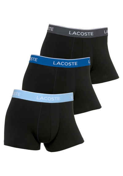 Lacoste Boxershorts (Packung, 3-St., 3er-Pack) Atmungsaktives Material, Komfortable Passform
