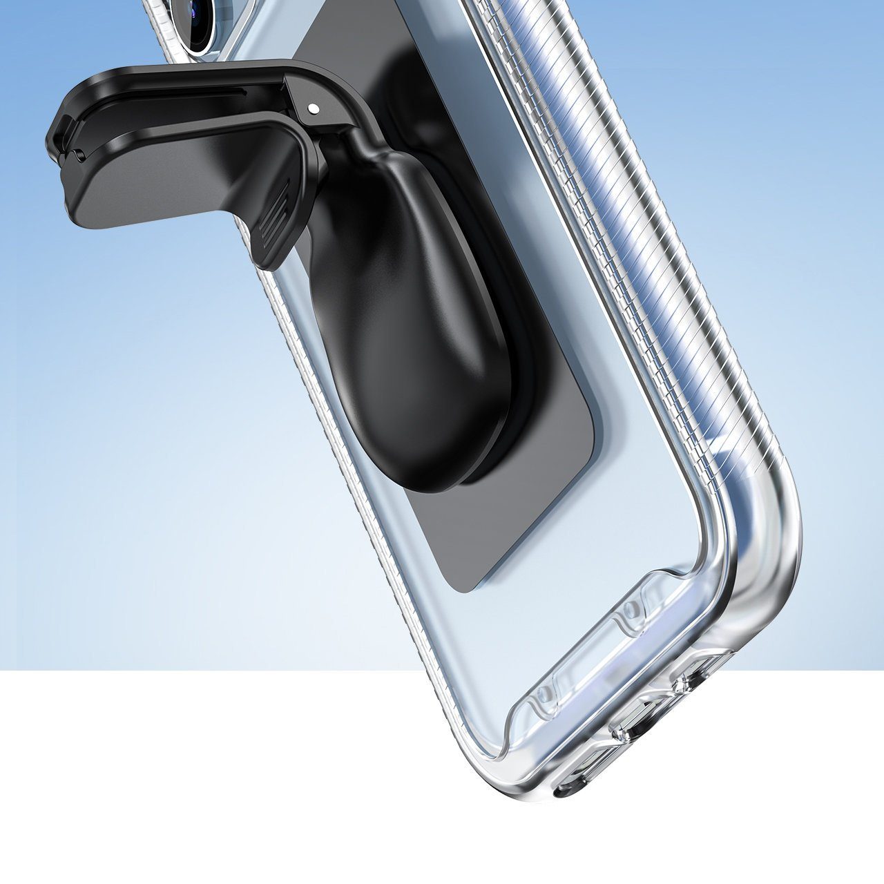 Acefast Handy-Halterung D16 AUTO Handy Halterung Magnet KFZ Lüftung Gitter 360°, (bis 7,00 Zoll, Tragekraft bis zu 3,5 kg, für Lüftungsgitter) – Bild 3 von 5