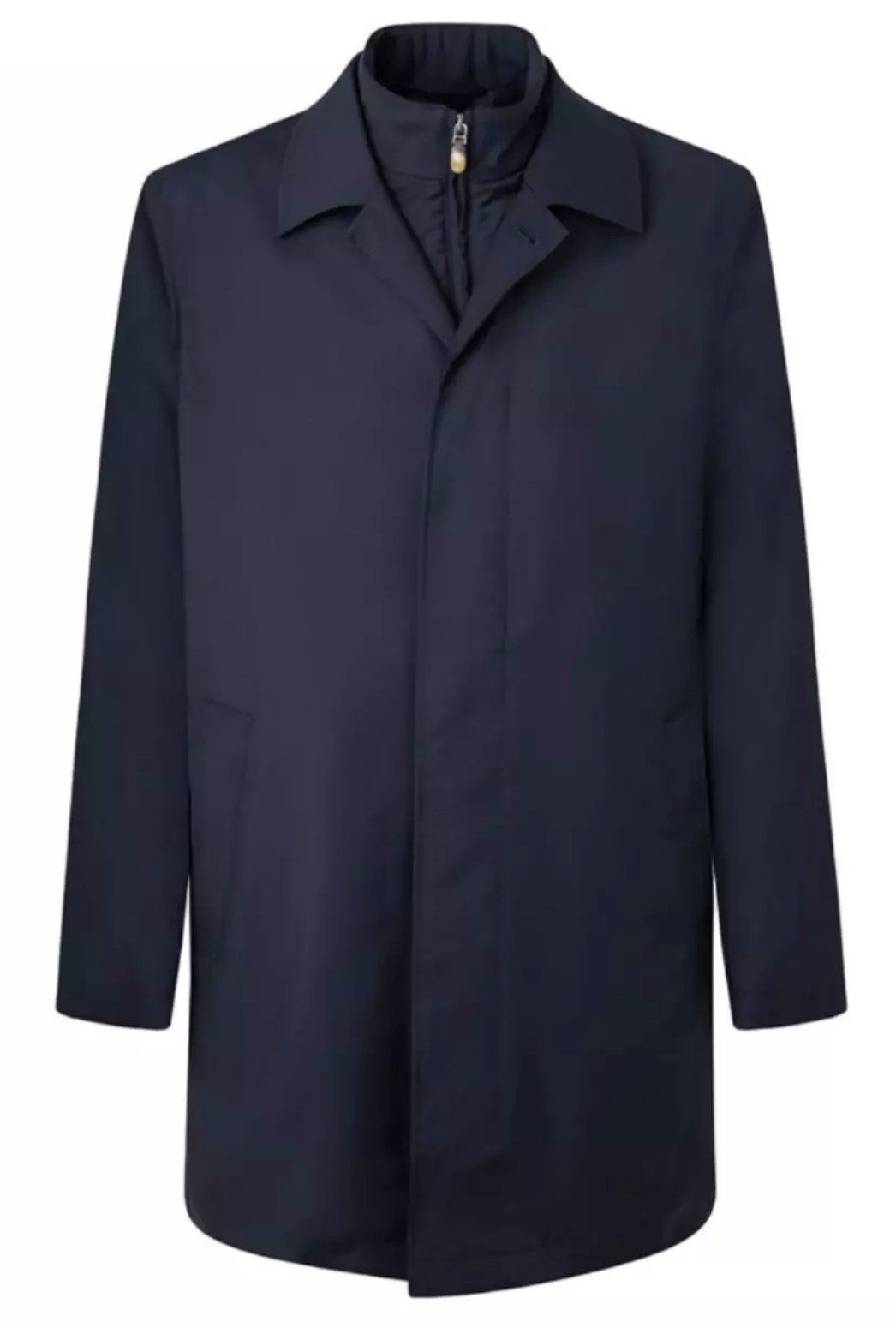 Hackett London 3-in-1-Funktionsparka J.P. Hackett No.14 Savile Row SR 3-in-1 Mac Parka Jacke Mantel Abnehmbare gesteppte weste mit Reißverschluss