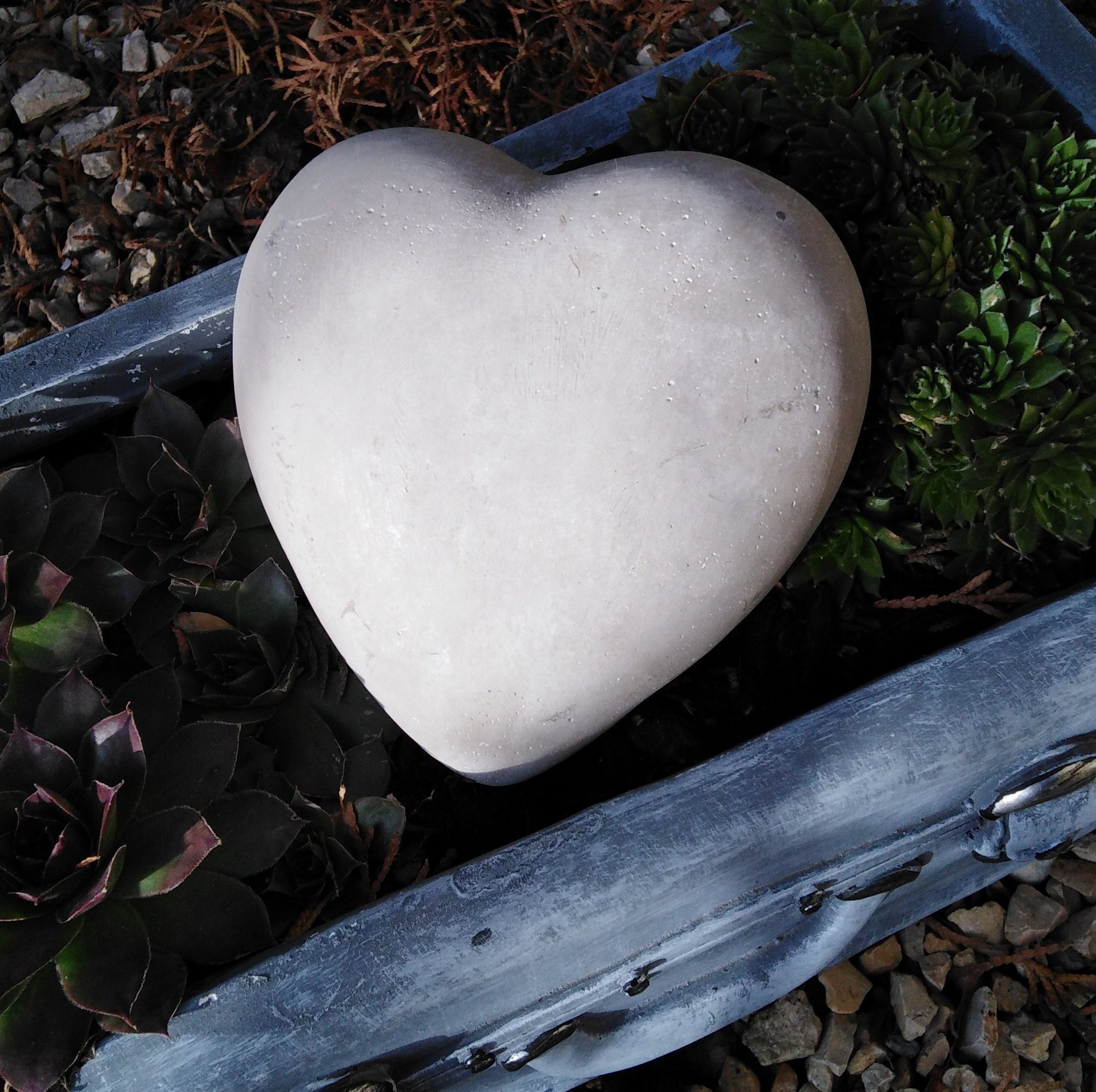 Radami Gartenfigur Herz Grabherz Grabschmuck Dekoherz günstig online kaufen