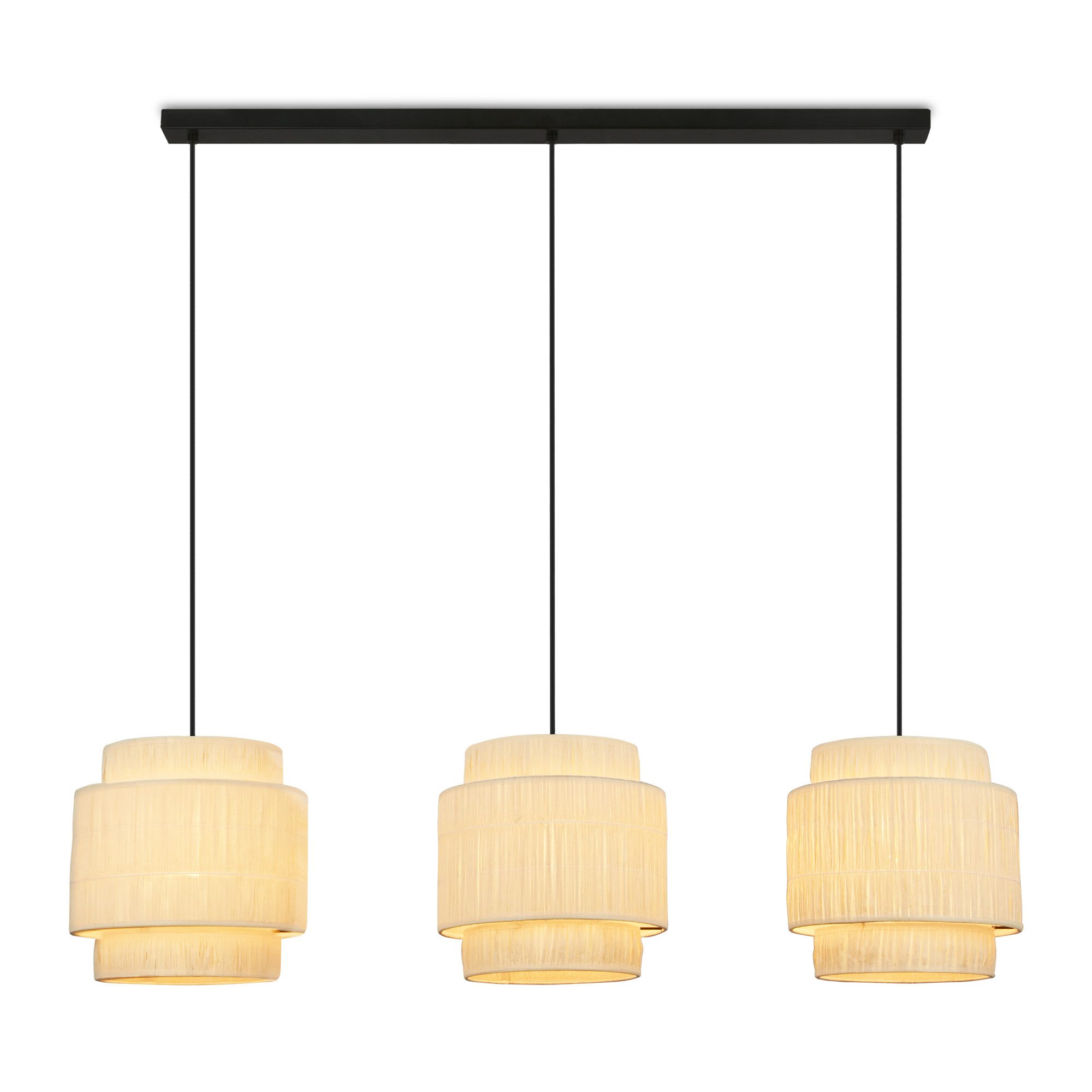 Briloner Leuchten LED Pendelleuchte Hängelampe Natur günstig online kaufen
