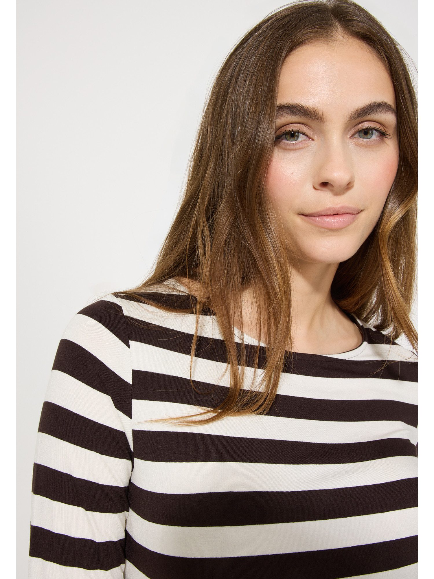 MORE&MORE 3/4-Arm-Shirt Viskosejerseyshirt