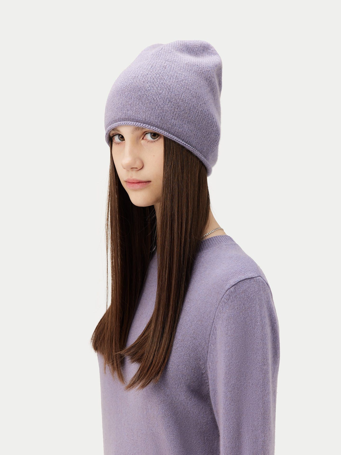 GOBI Cashmere Rundhalspullover 99€ Kaschmir-Set aus Pullover und Mütze günstig online kaufen
