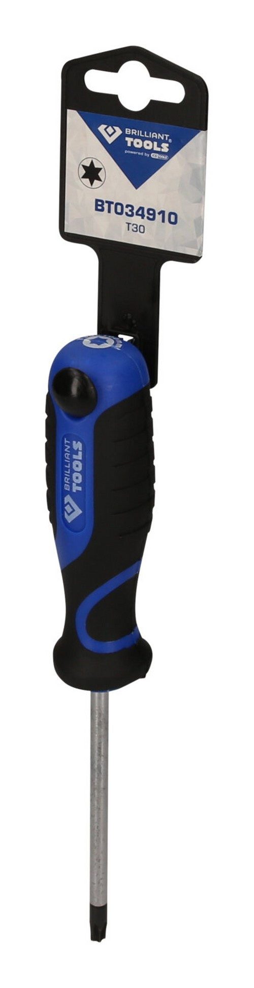 BRILLIANT TOOLS BT031045 Schroevendraaier TORX, T40 150mm Powered By Ks Tools