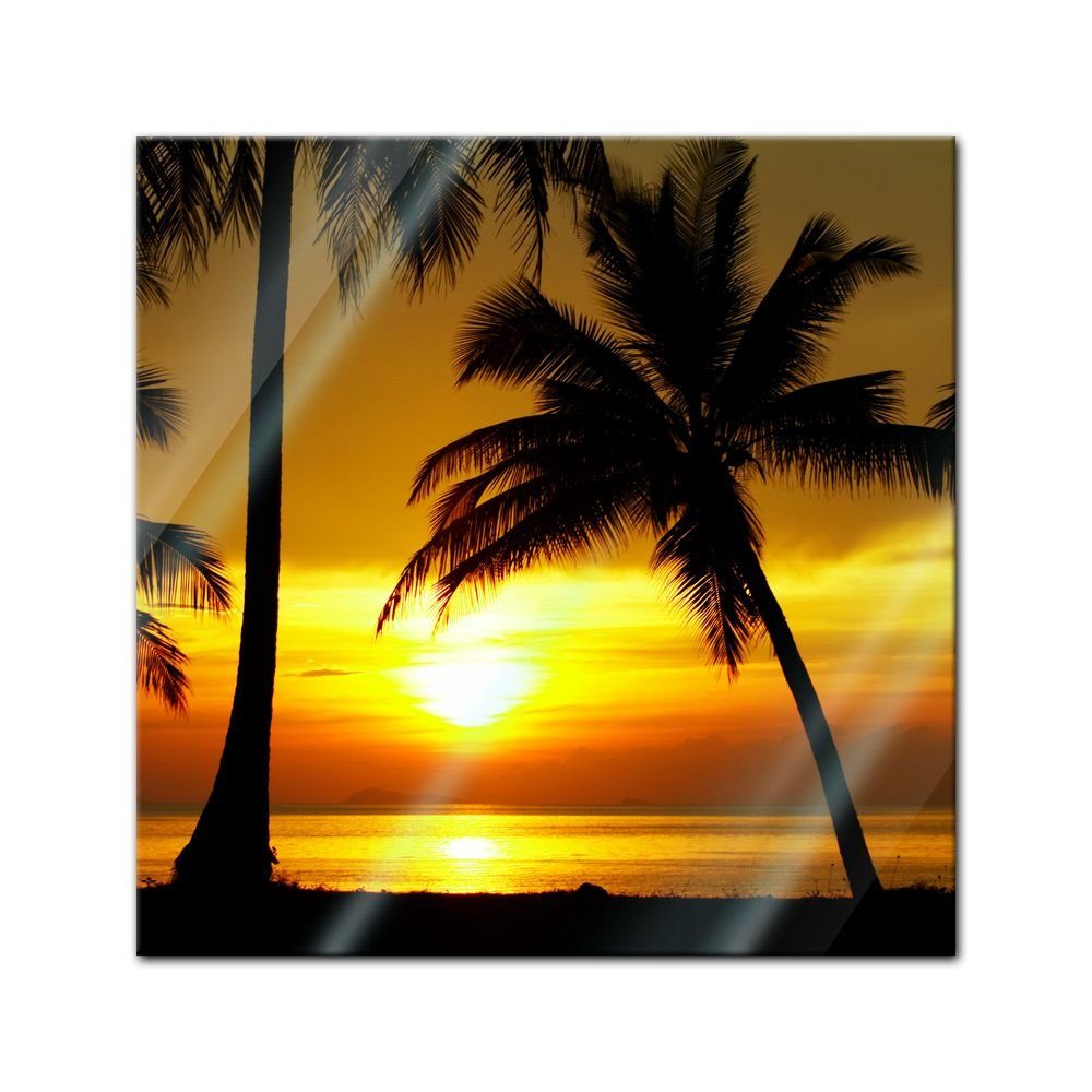 Bilderdepot24 Wandbild, Sonnenuntergang in der Nähe des Äquators
