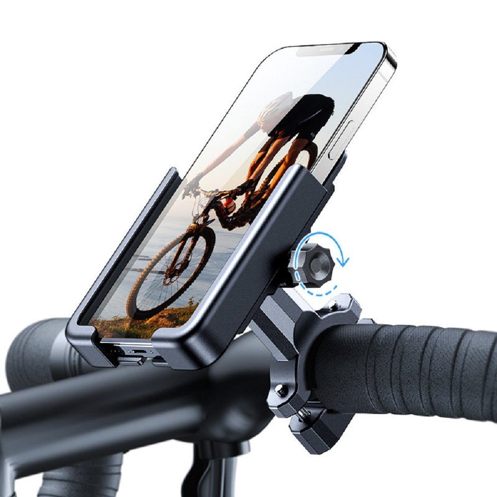 Wozinsky Smartphone-Halterung Handyhalter Fahrrad Handyhalter Lenkerhalterung Universal 360 ° – Bild 2 von 5