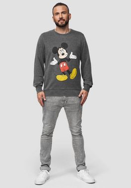 Recovered Sweatshirt Disney Mickey Deciding GOTS zertifizierte Bio-Baumwolle