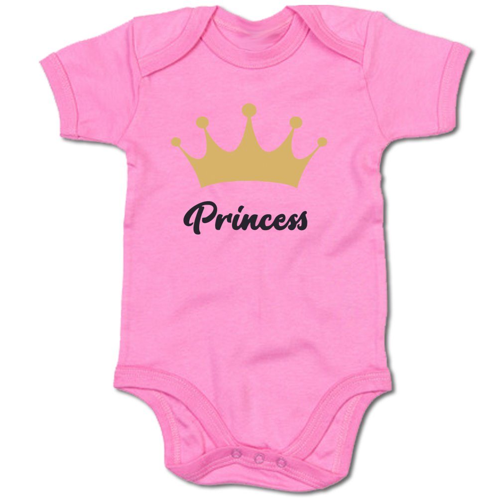 G-graphics Kurzarmbody Baby Body - Princess mit Spruch / Sprüche • Babykleidung • Geschenk zur Geburt / Taufe / Babyshower / Babyparty • Strampler