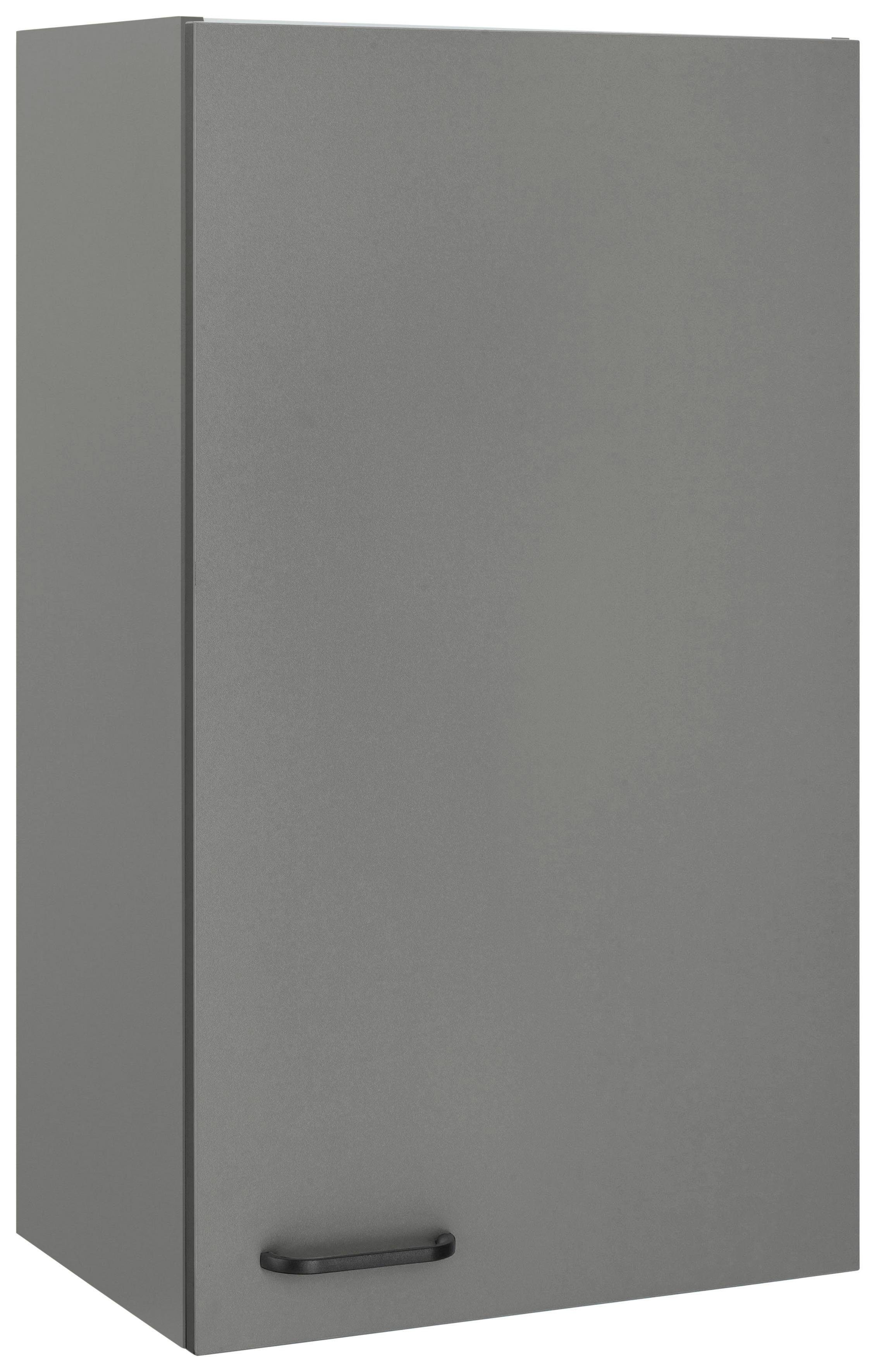 OPTIFIT Hängeschrank Elga mit Soft-Close-Funktion und Metallgriff, Breite 50 cm basaltgrau/basaltgrau | basaltgrau