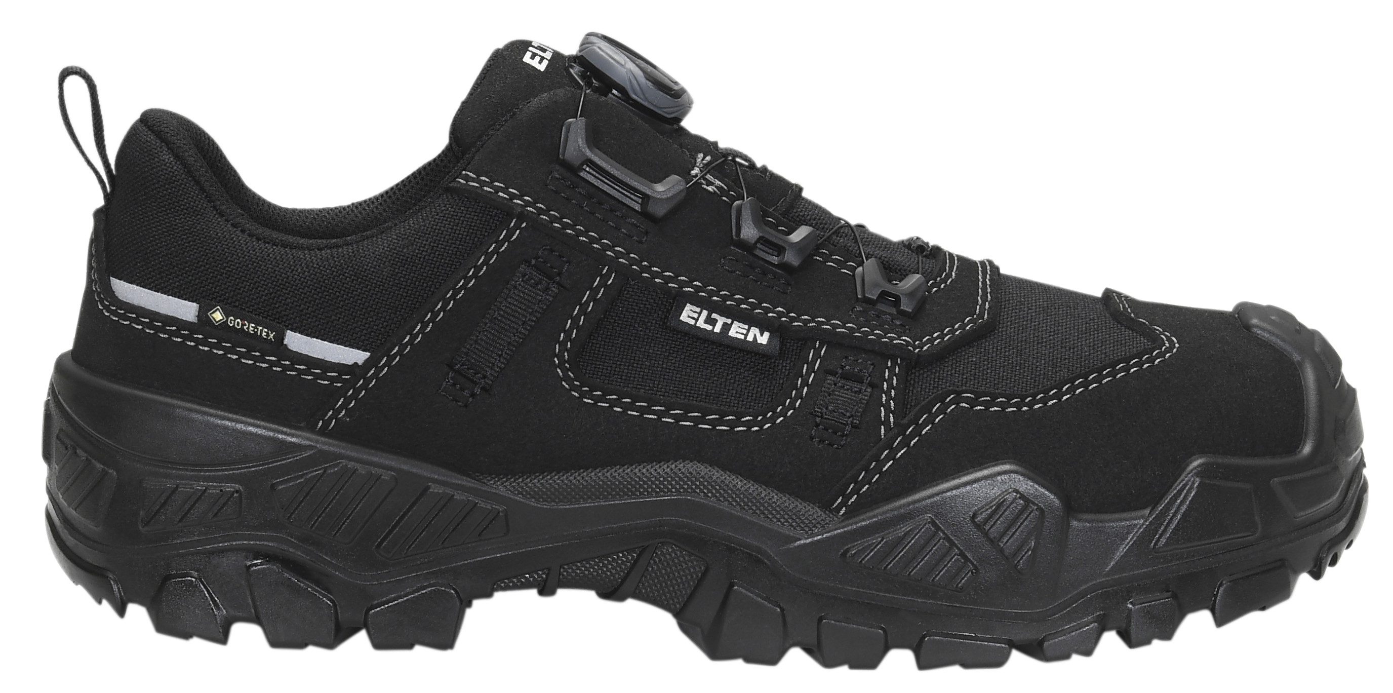 ELTEN MIKE BOA® GTX® black Low ESD S3S WR Sicherheitsschuh (Schuhkarton, Paar)