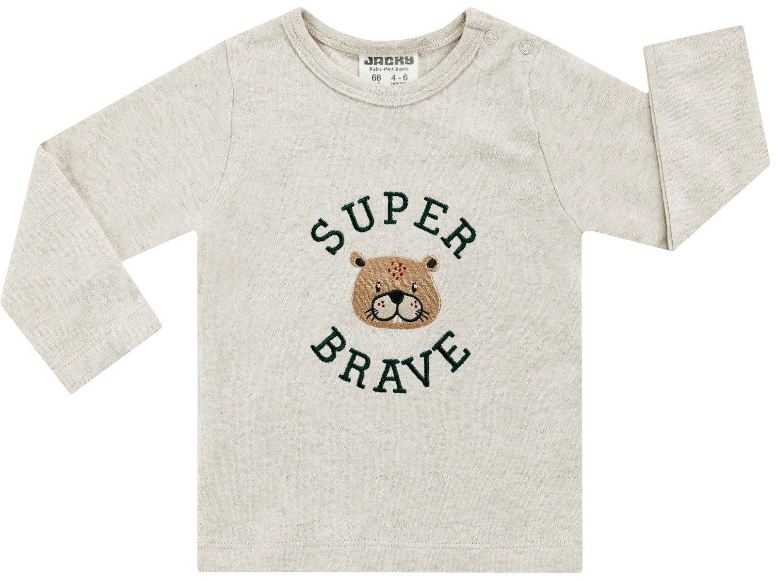 JACKY Langarmshirt Langarmshirt Biber (1325230-7500)