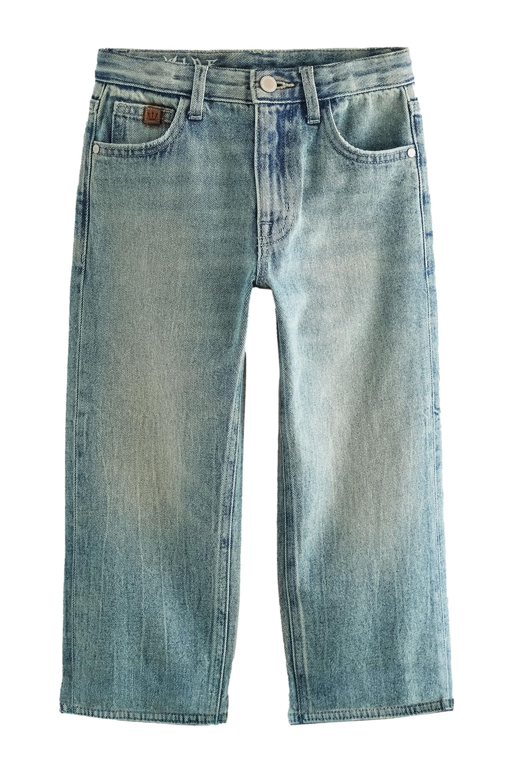 Next Weite Jeans Jeans mit durchgehendem Print (1-tlg)