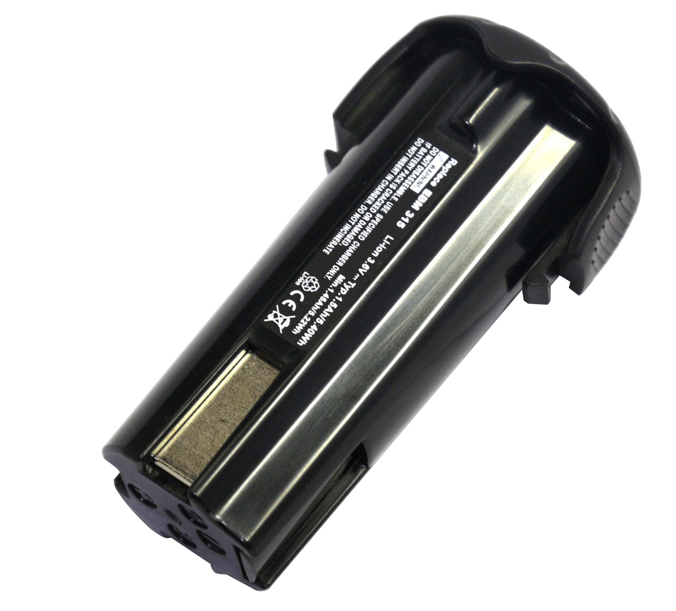 3DL2, 315, Li-ion 65GA, Akku für NT 3DL, NT DB NT 326263, 50GS, Ersatz 1500mAh 3DL, HITACHI 65GS NT 65GB, 3,6V PowerSmart EBM FDB 326299, DB