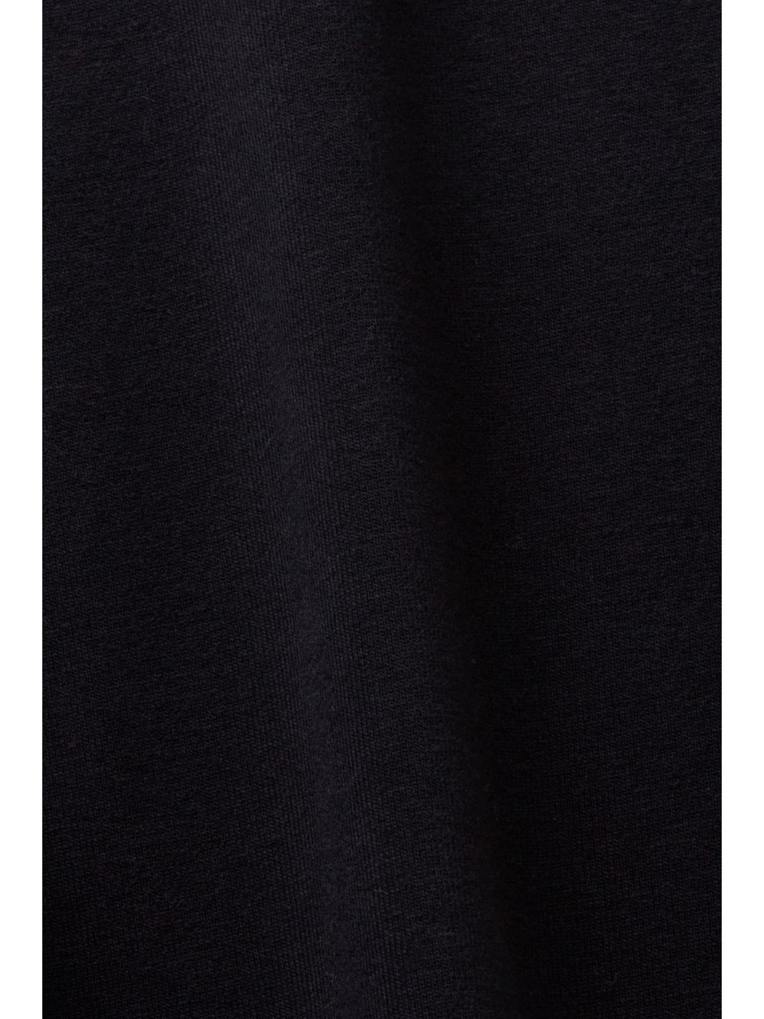 BLACK (1-tlg) edc Jersey Langarmshirt Rollkragenoberteil Esprit by aus