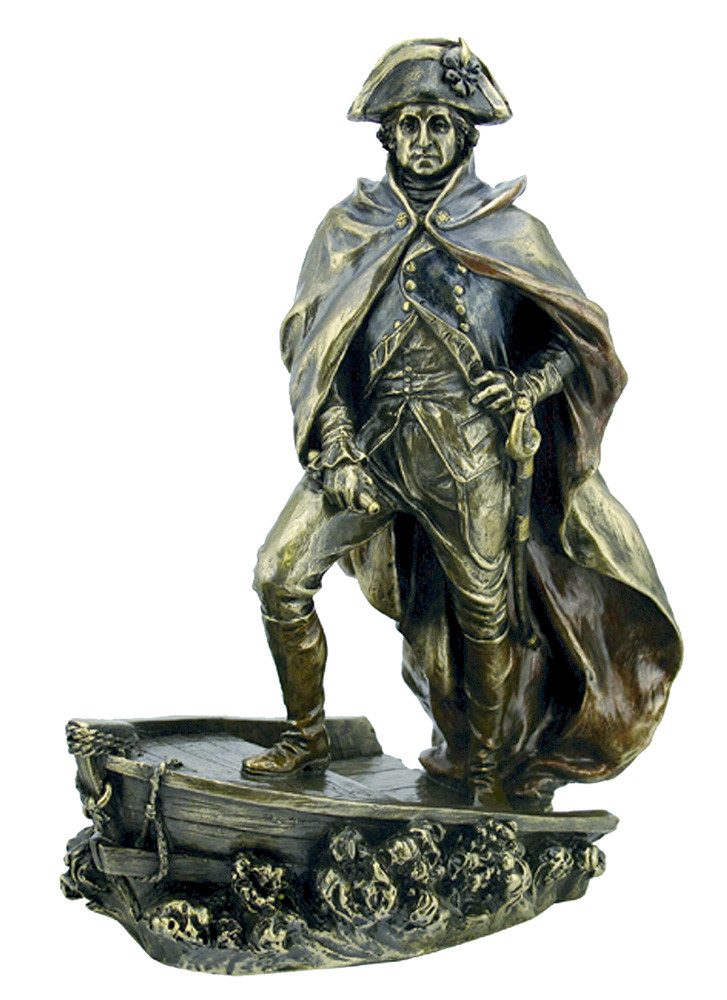 Veronese Dekofigur Veronese by Joh. Vogler GmbH General George Washington überquert de