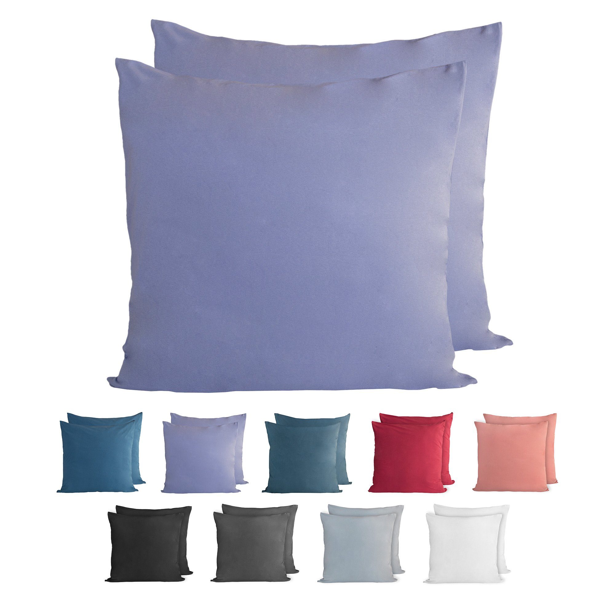 Komfortec Kissenbezug 100% Baumwolle, 150 g/m², günstig online kaufen