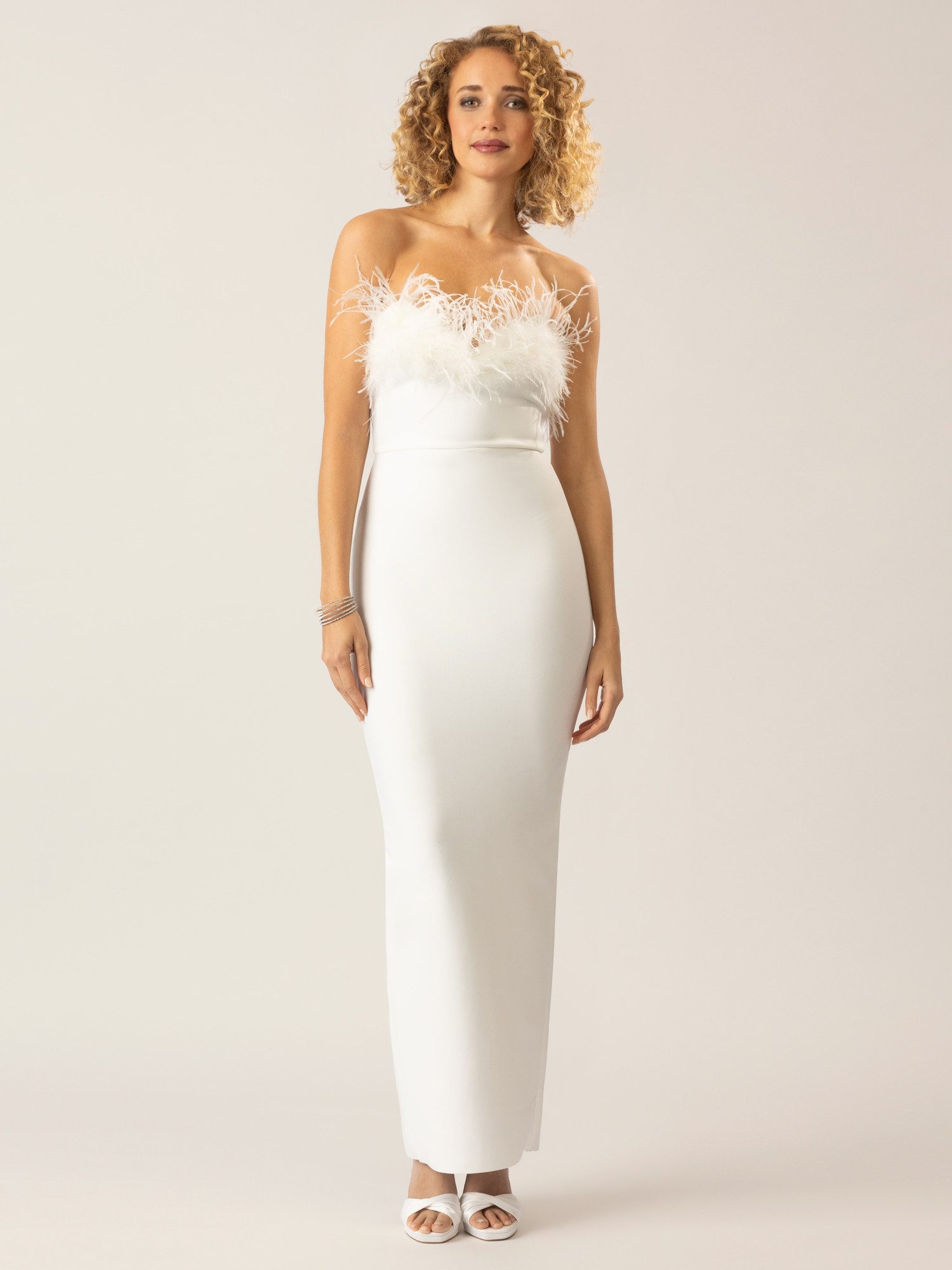 Apart Abendkleid mit Reißverschluss für ein günstig online kaufen