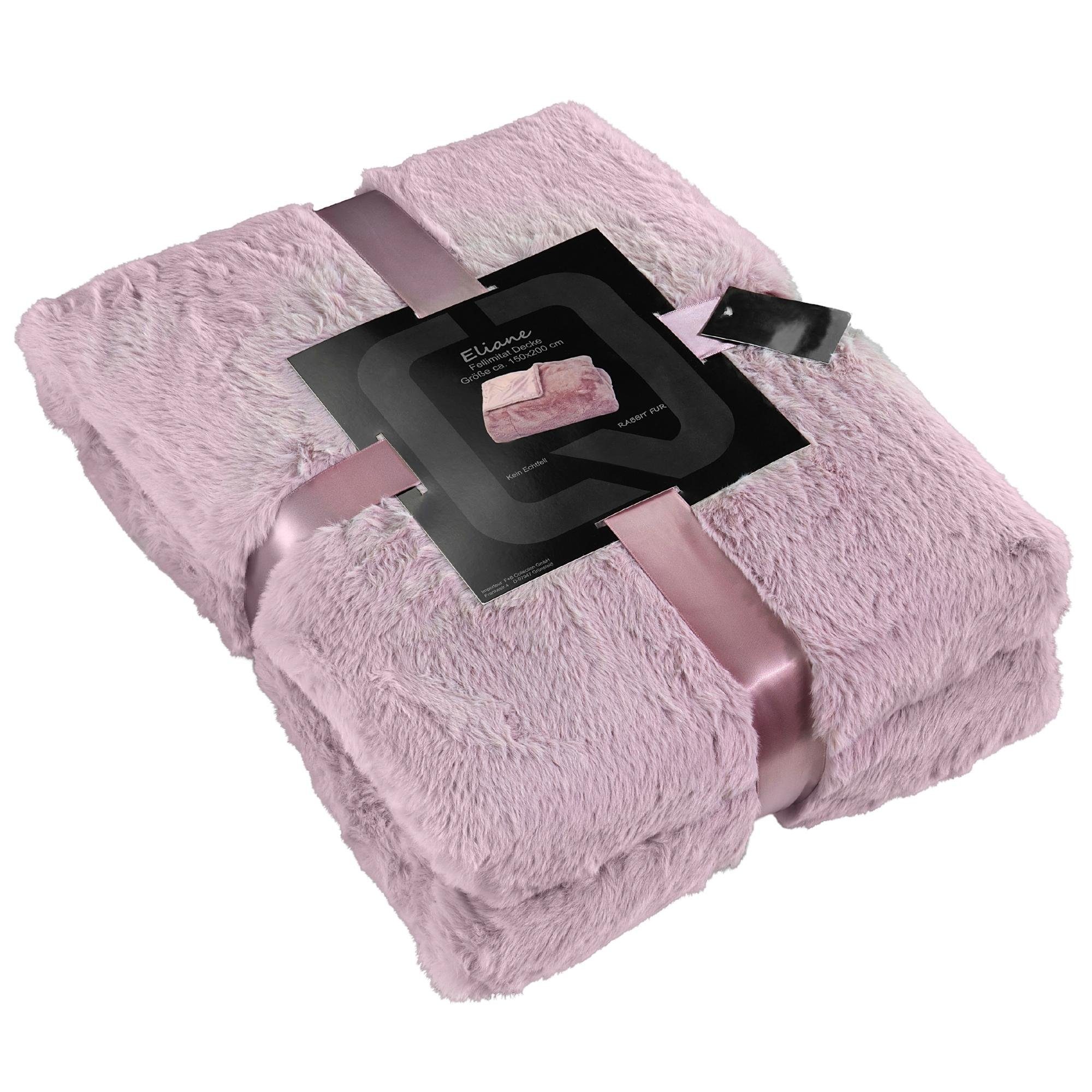 Wohndecke ELIANE, REALLaxx, flauschige XL Sofadecke günstig online kaufen