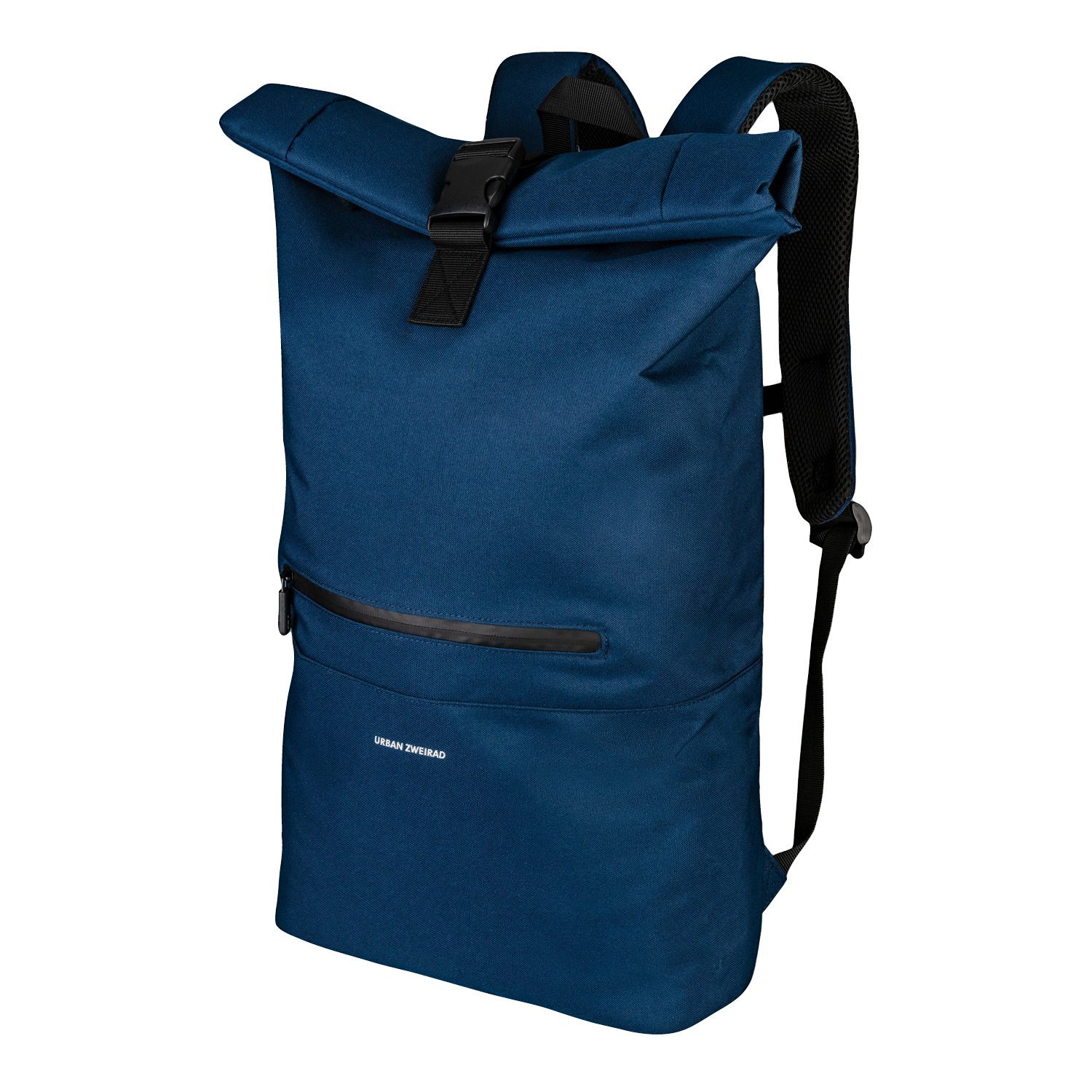 Roll HYBRID ZWEIRAD Rucksack Uni Freizeitrucksack Fahrradrucksack 35l Blue Navy URBAN Top wasserabweisend