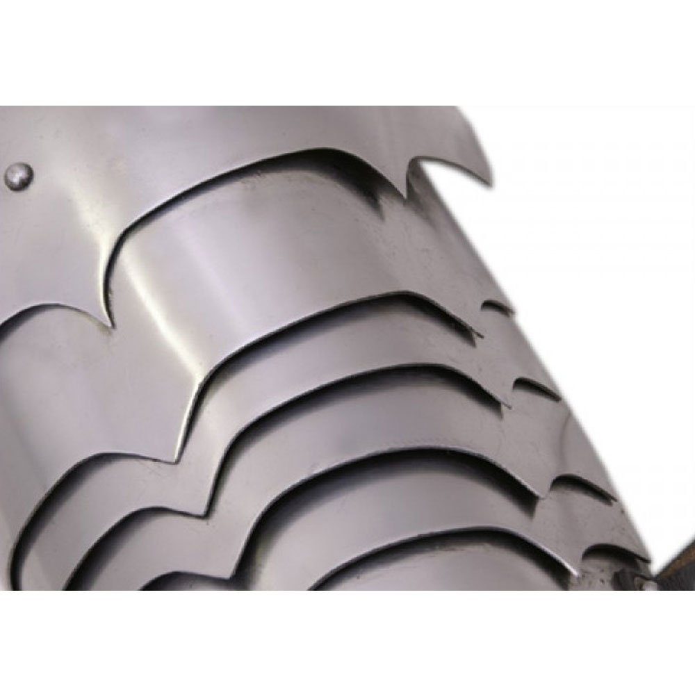 Battle Merchant Ritter-Kostüm 1 Paar 7-Teilige Schulterplatten aus 1,6 mm Stahl
