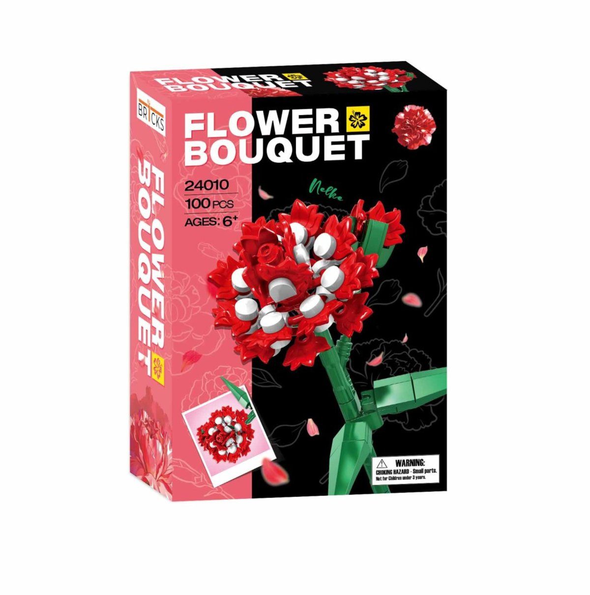 Wisam BR1CKS Carnation Spielbausteine