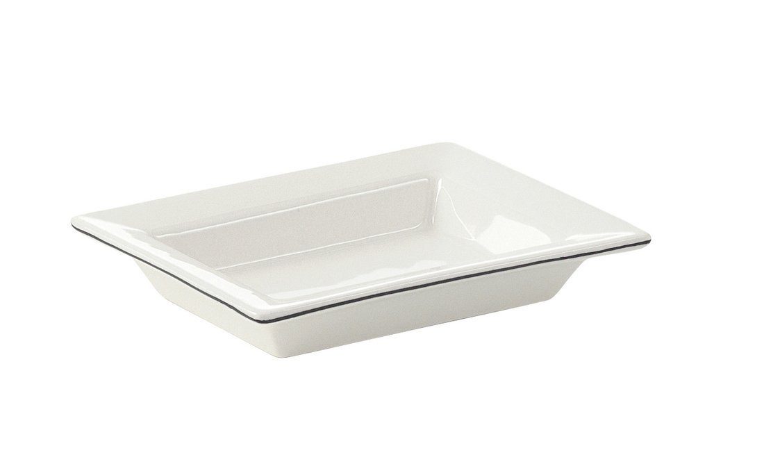 Gedy Seifenhalter LUCREZIA Seifenschale zum Stellen, Keramik, Breite: 13 cm, Gedy-LC11