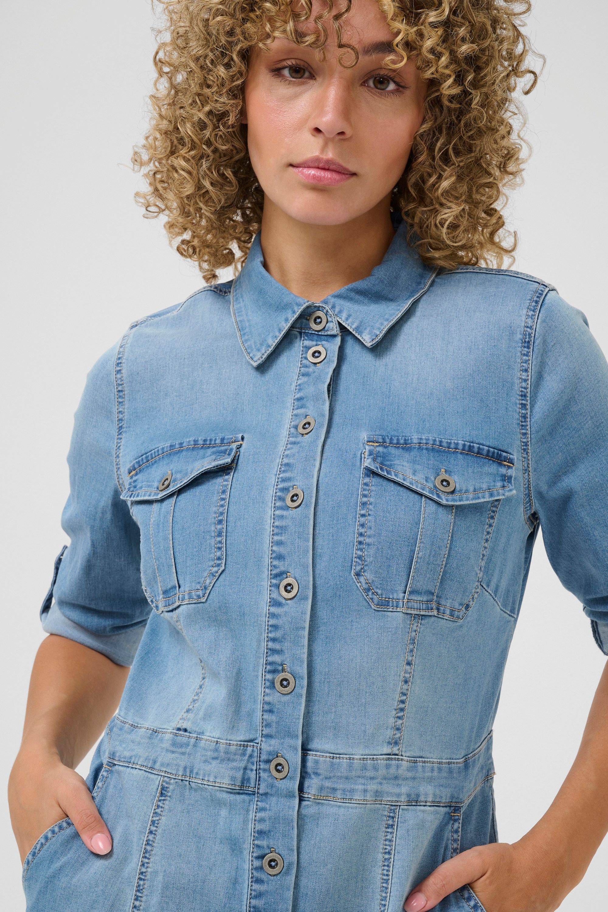 Cream Jeanskleid Denimkleid CRUniforma