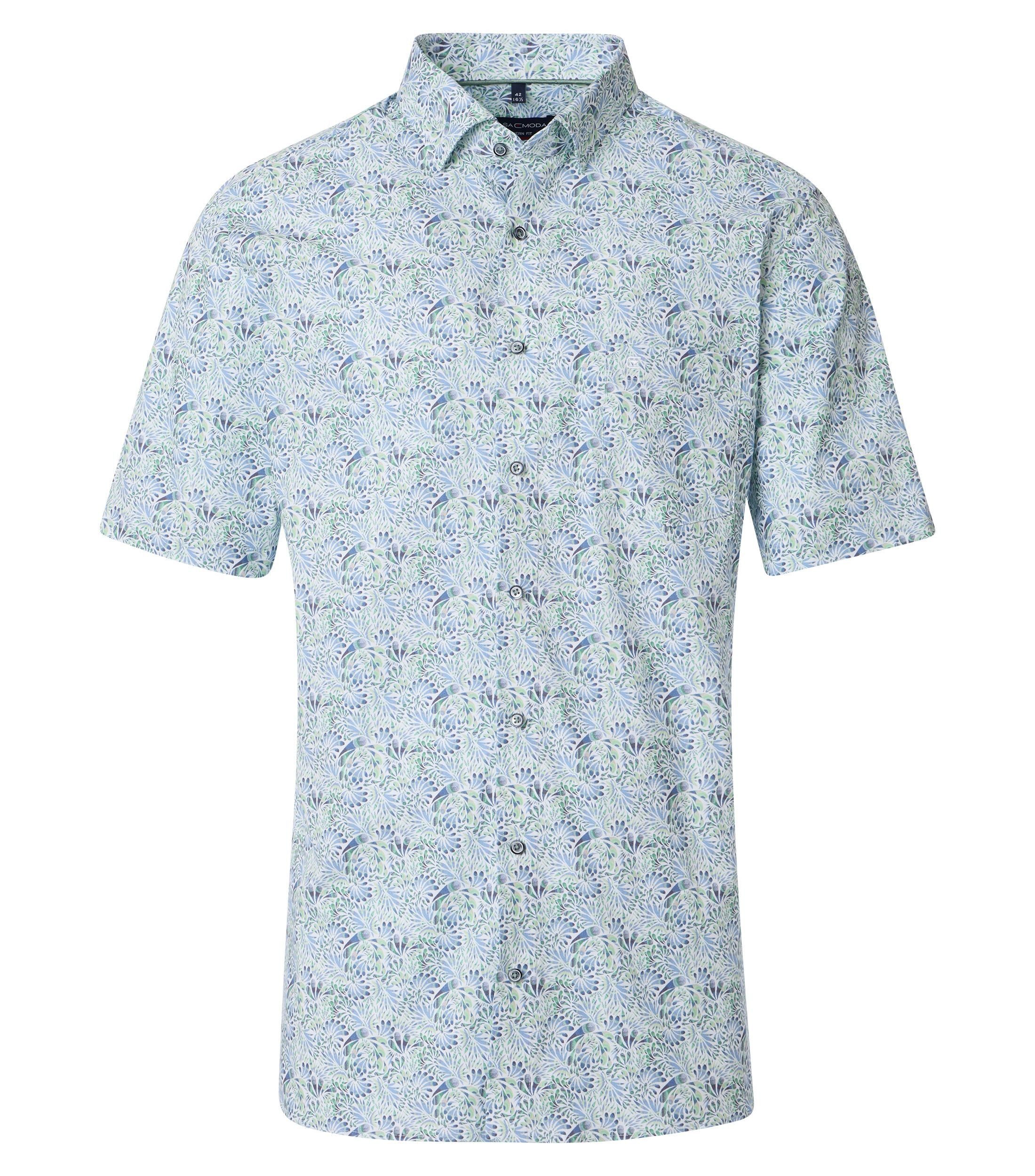 CASAMODA Businesshemd CASAMODA Businesshemd Kurzarm Print günstig online kaufen