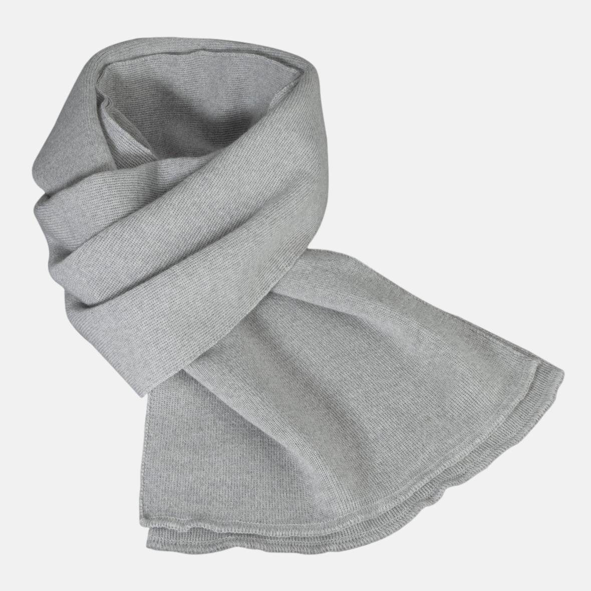 HANSEHELD Strickschal Strickschal aus 100% Schurwolle - Merino