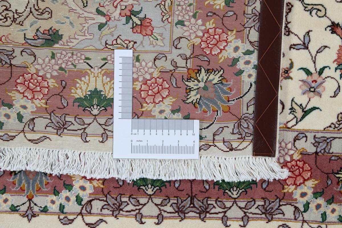 Orientteppich Täbriz rechteckig, Handgeknüpfter Trading, 99x147 Höhe: Nain 50Raj Orientteppich / Perserteppich, 7 mm