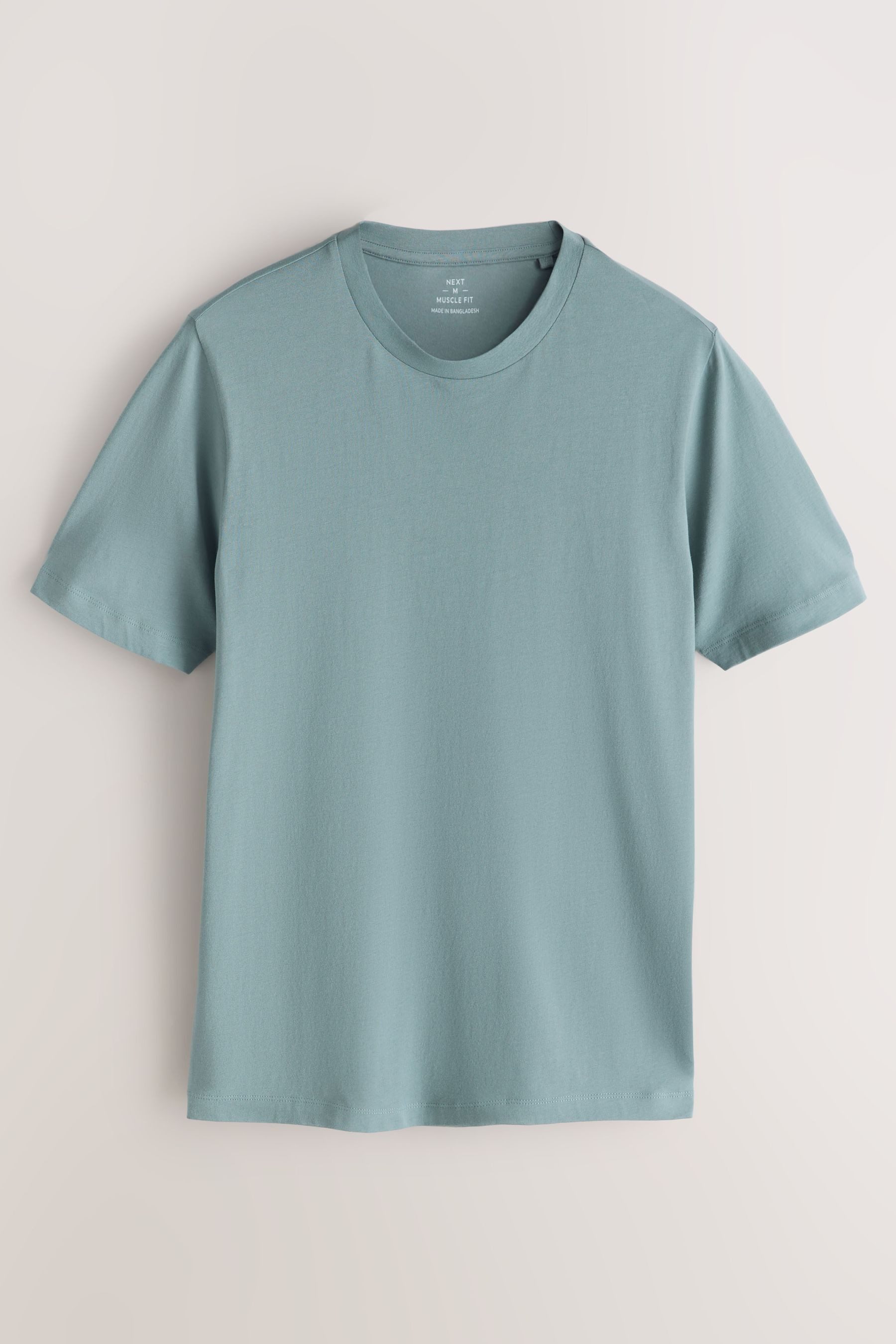 Next T-Shirt Muscle Fit T-Shirts im 3er-Pack (3-tlg)