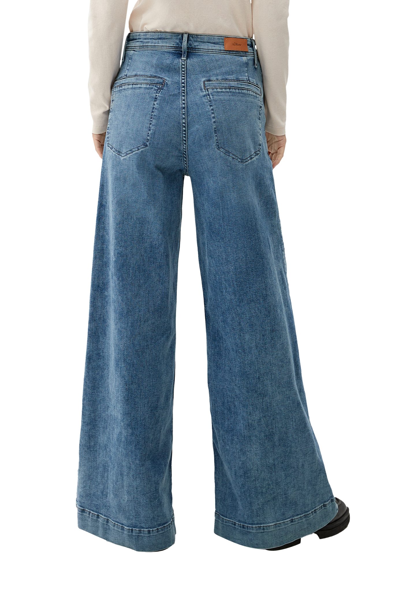 Wide Fit Rise Jeans / hellblau / High s.Oliver Waschung / Regular Suri 5-Pocket-Jeans Leg