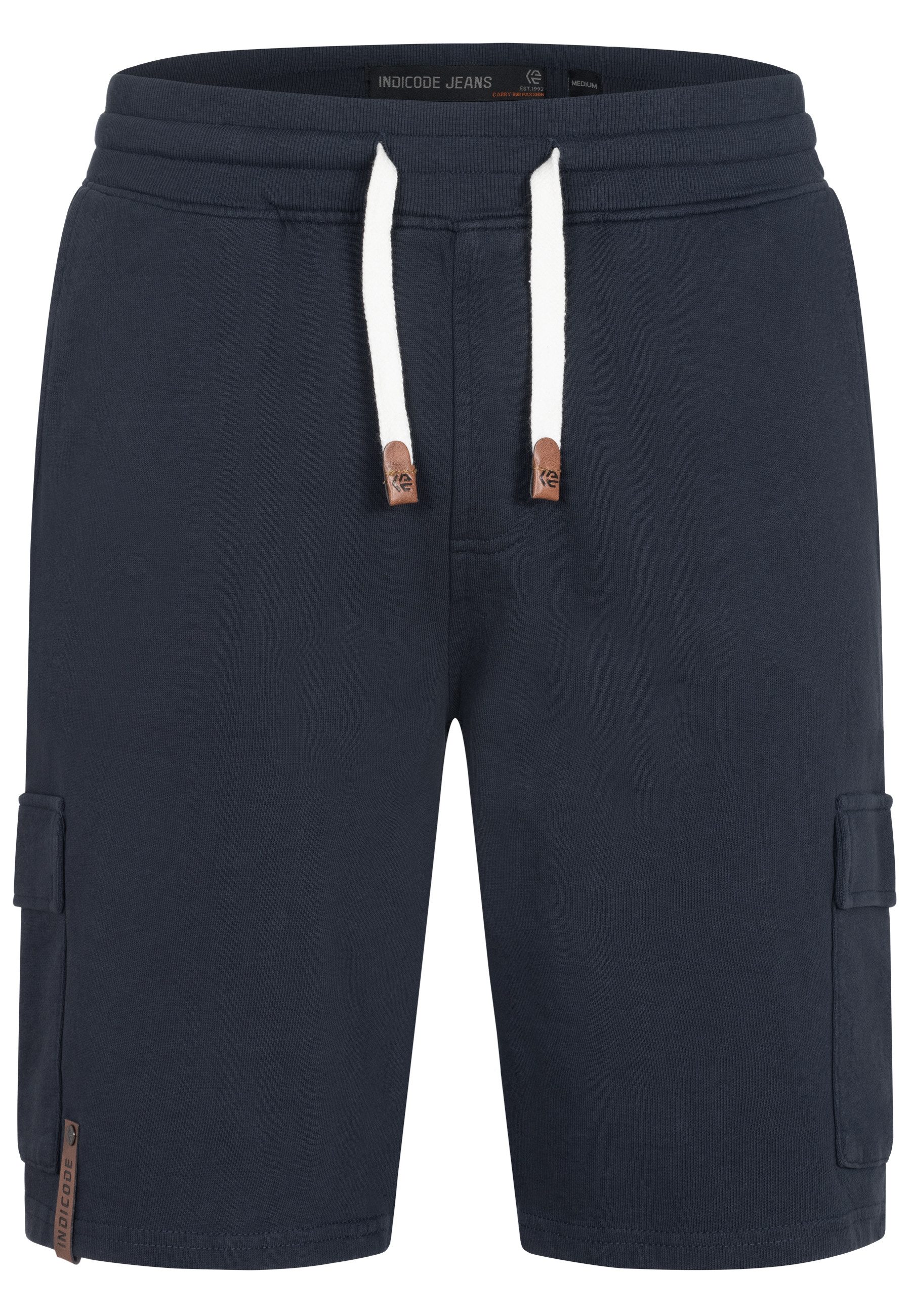 Indicode Sweatshorts White Rock aus 100 günstig online kaufen