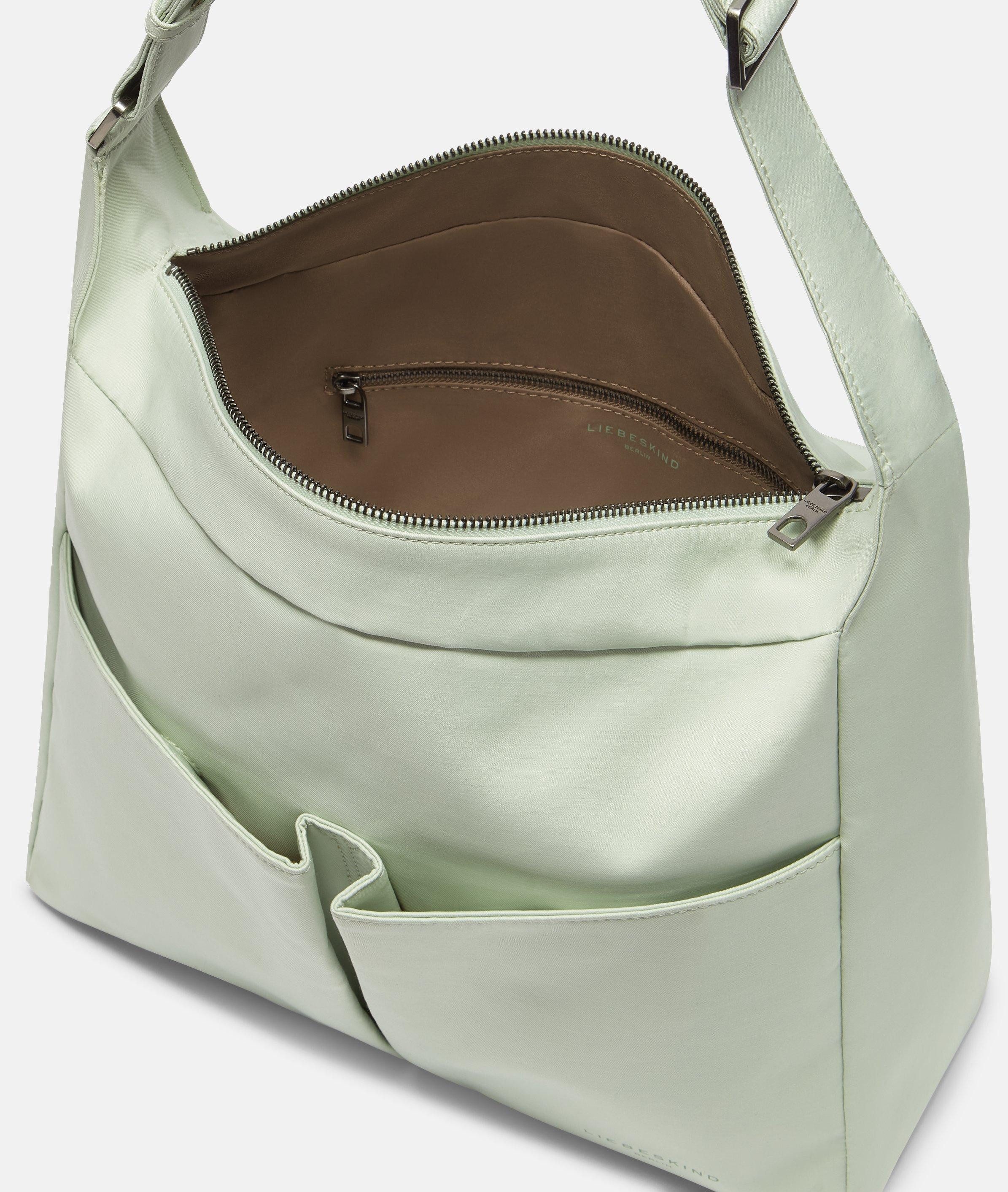 Liebeskind Berlin Schultertasche Hobo, Geräumige Hobo-Bag aus Nylon