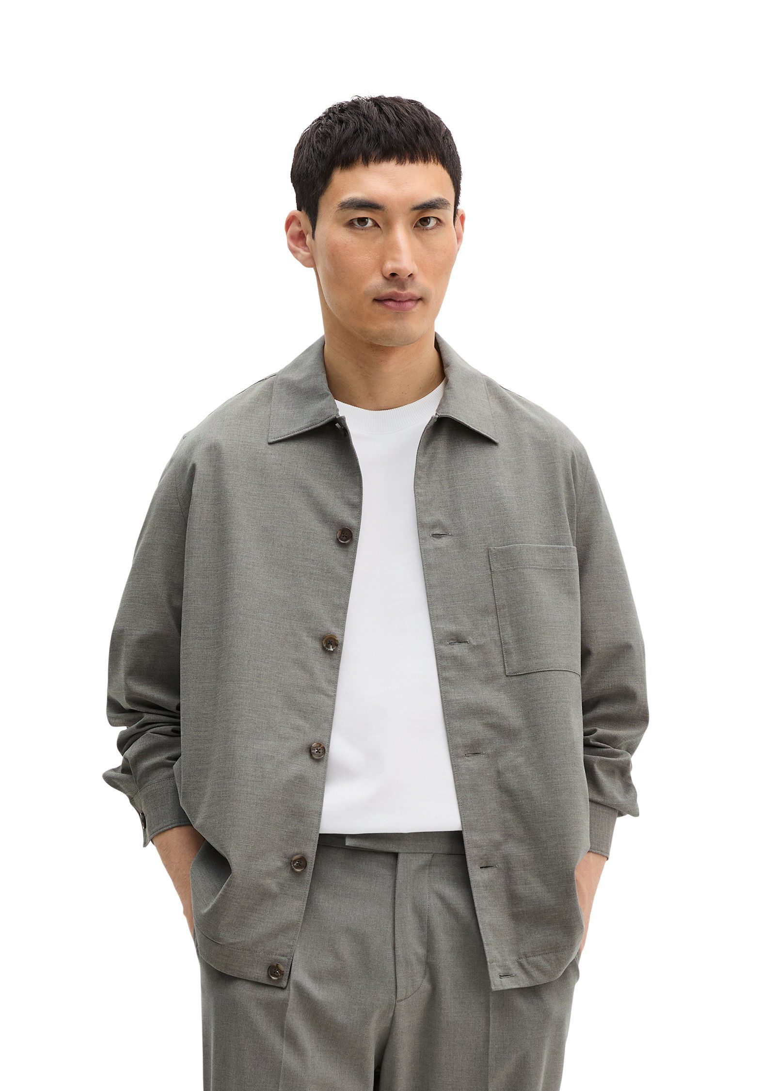 Marc O'Polo Kurzjacke aus sommerlichem Woll-Mix