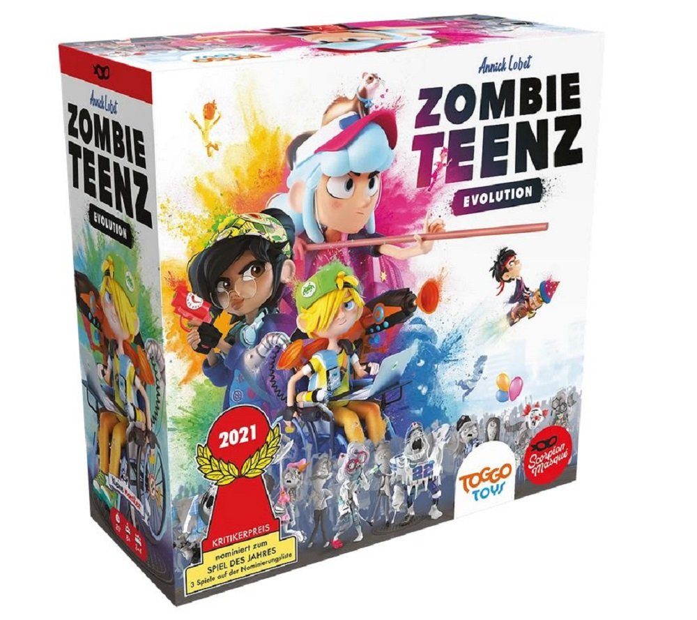 Le Scorpion Masqué Spiel Zombie Teenz Evolution, Fantasie Kinderspiel Strategiespiel