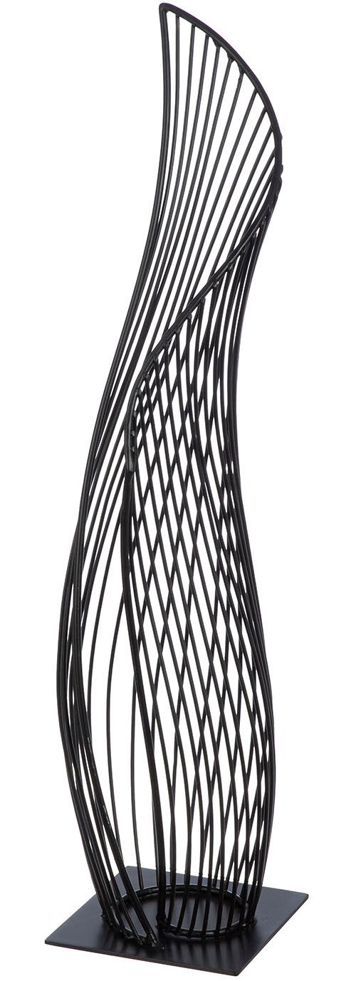 Dekoobjekt Dekoobjekt Der Schwung schwarz H. 57 cm
