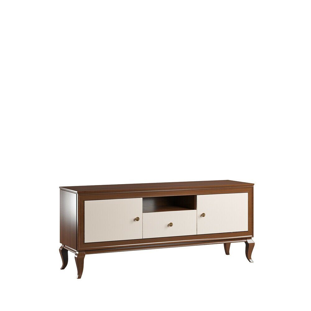 JVmoebel Lowboard Art Deco rtv Design Sideboard Fernseh Luxus Schrank Regale Kommode